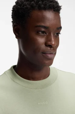 Relaxed-fit T-shirt with central logo detail