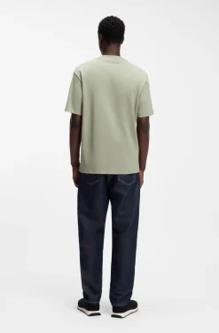Relaxed-fit T-shirt with central logo detail