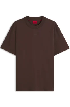 Relaxed-fit T-shirt with central logo detail