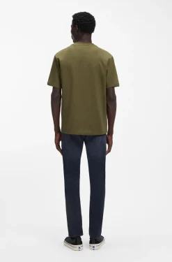 Relaxed-fit T-shirt with central logo detail