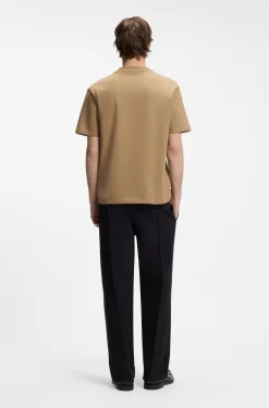 Relaxed-fit T-shirt with central logo detail
