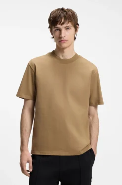 Relaxed-fit T-shirt with central logo detail