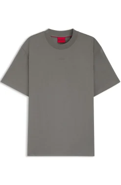Relaxed-fit T-shirt with central logo detail
