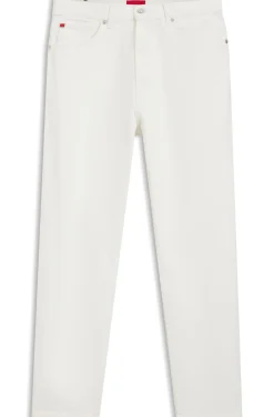 Relaxed-tapered-fit jeans