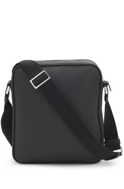Reporter bag in natural-grain Italian leather