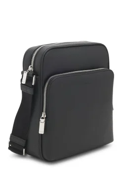 Reporter bag in natural-grain Italian leather
