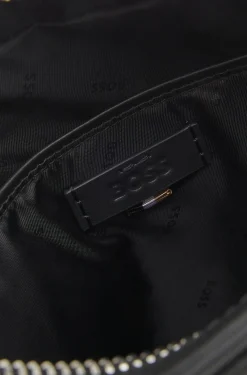Reporter bag in natural-grain Italian leather
