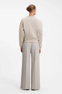 Resort-script logo sweatshirt in cotton