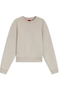 Resort-script logo sweatshirt in cotton