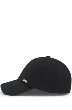 Ribbed Corduroy Cap with Adjustable Buckle