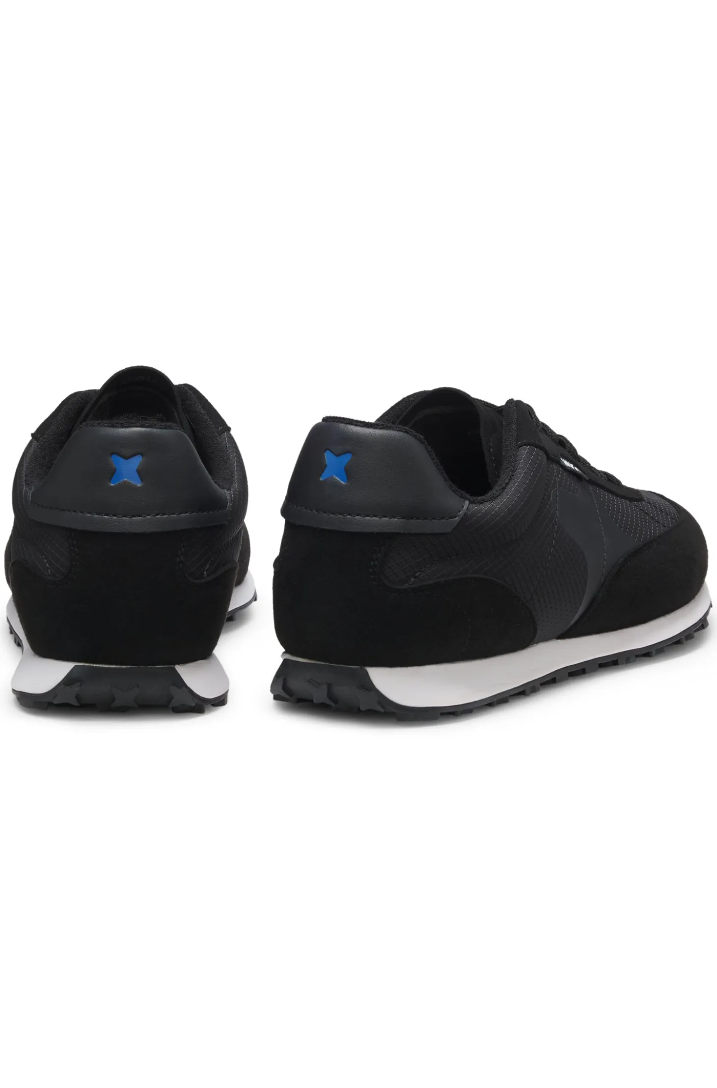 Ripstop lace-up trainers with EVA-rubber sole