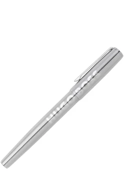 Rollerball pen in brass with chrome plating
