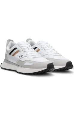 Running-style trainers with EVA-rubber outsole