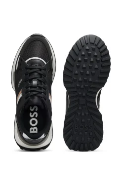 Running-style trainers with EVA-rubber outsole