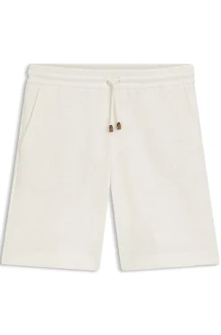 Shorts in Italian-made cotton and linen