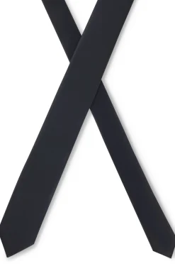 Silk-blend tie with a plain weave