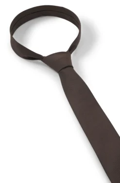 Silk-blend tie with jacquard weave