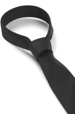 Silk-blend tie with jacquard weave