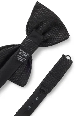 Silk tie with jacquard-woven pattern