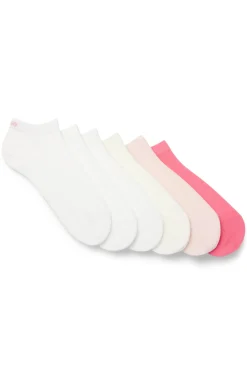 Six-pack of socks in a cotton blend