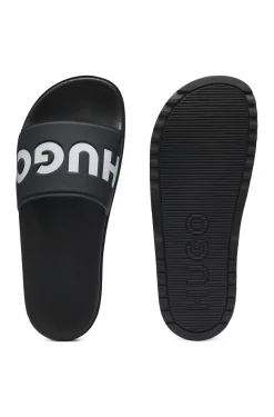 Slides with logo strap
