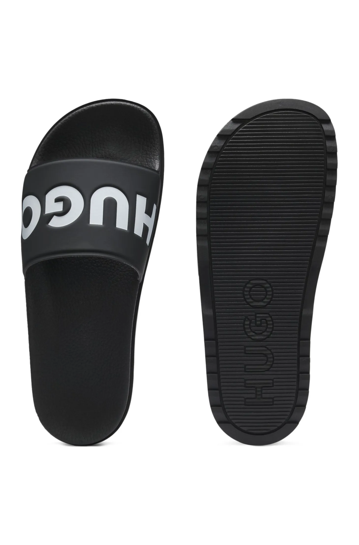 Slides with logo strap
