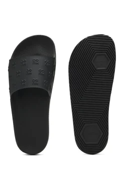Slides with repeat stacked-logo uppers