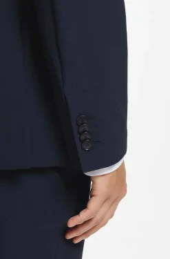 Slim-fit blazer in performance stretch fabric