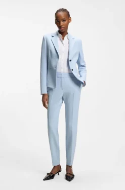 Slim-fit blazer in stretch material