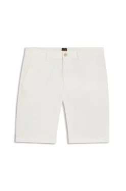 Slim-fit chino shorts in stretch cotton