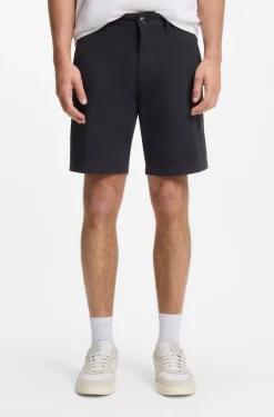 Slim-fit chino shorts in stretch cotton