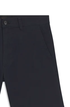 Slim-fit chino shorts in stretch cotton