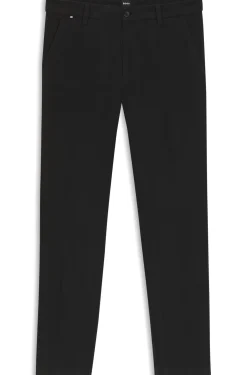 Slim-fit heritage trousers in stretch cotton