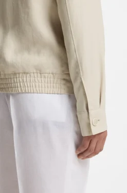 Slim-fit jacket in linen