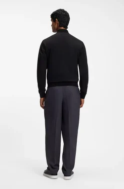 Slim-fit jacket in performance-stretch jersey