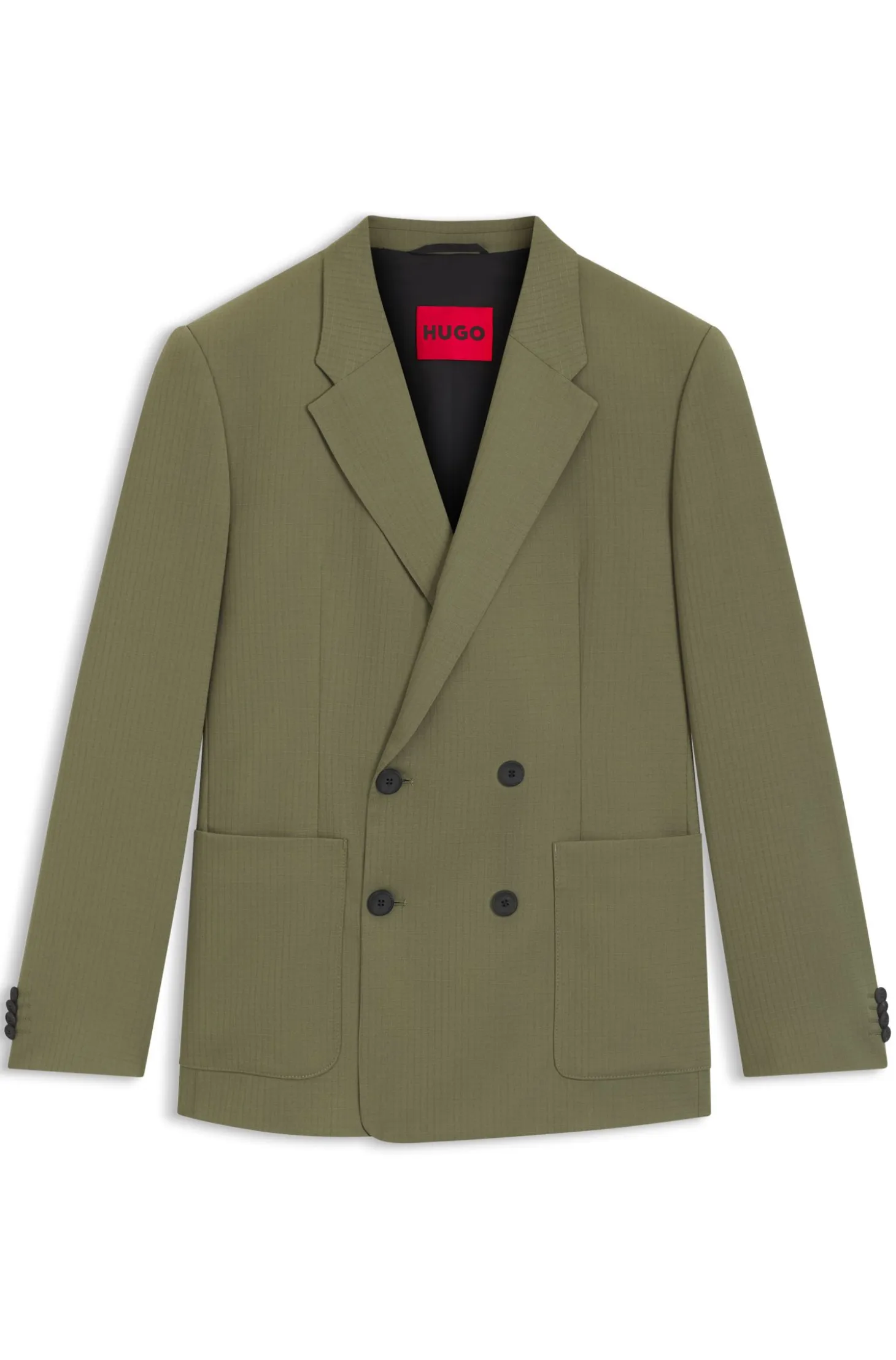 Slim-fit jacket in stretch ripstop