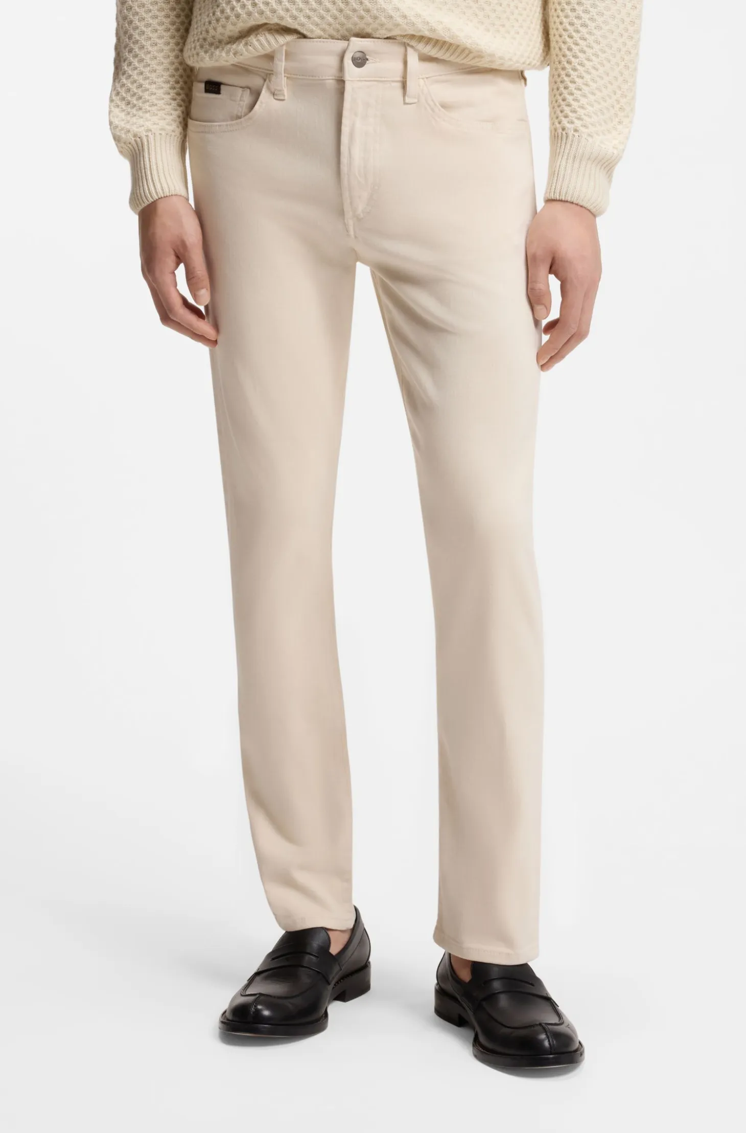 Slim-fit jeans in comfort-stretch denim