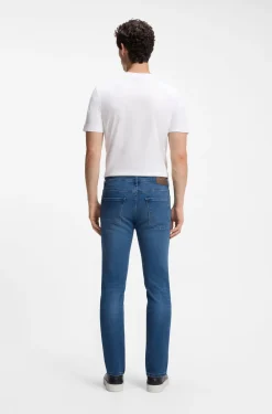 Slim-fit jeans in super-soft stretch denim