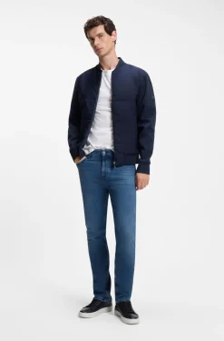 Slim-fit jeans in super-soft stretch denim
