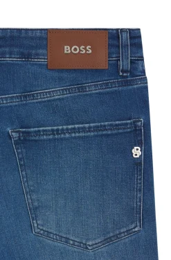 Slim-fit jeans in super-soft stretch denim