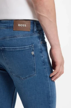 Slim-fit jeans in super-soft stretch denim