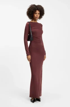 Slim-fit jersey dress