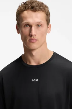 Slim-fit performance T-shirt with logo