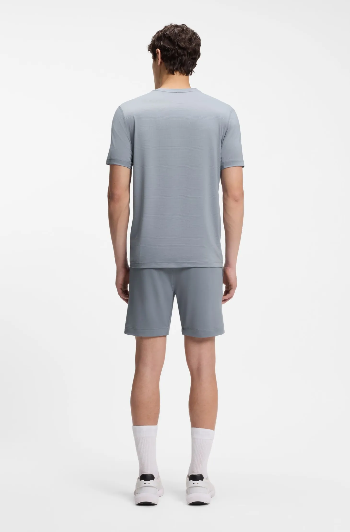 Slim-fit performance T-shirt with logo