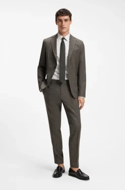 Slim-fit shirt in refined Italian cotton