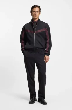 Slim-fit shirt in stretch twill
