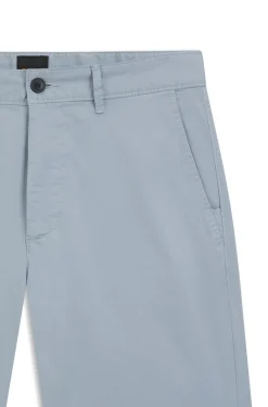 Slim-fit shorts in stretch-cotton twill