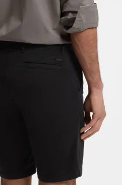 Slim-fit shorts in stretch-cotton twill