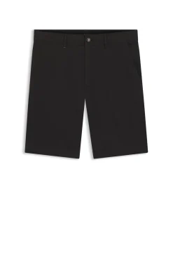 Slim-fit shorts in stretch-cotton twill