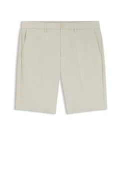 Slim-fit shorts in water-repellent stretch fabric